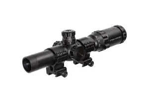 1-4X24 Short Dot sight red/green Scope w. mount ring