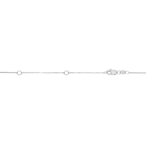 14K Gold 0.51mm Double Extendable Box Chain