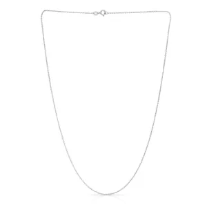 14K Gold 1.1mm Diamond Cut Cable Chain