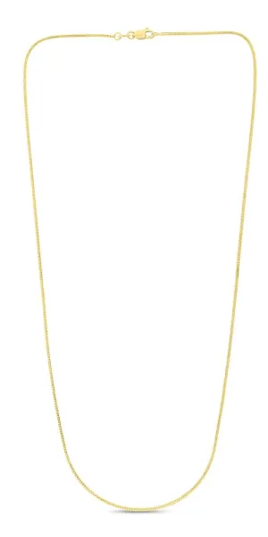 14K Gold .9mm Franco Chain