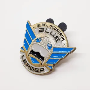 2016 Rebel Squadron Blue Leader Star Wars Disney Pin | Disney Pin Trading