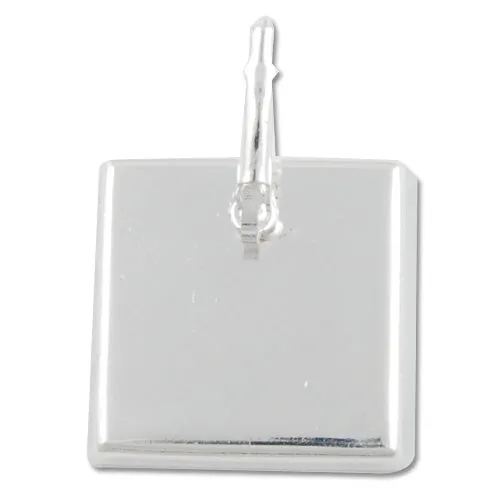25MM Square Silver French Lever Back Earrings Blank/Base,fit 25MM glass cabochons,buttons