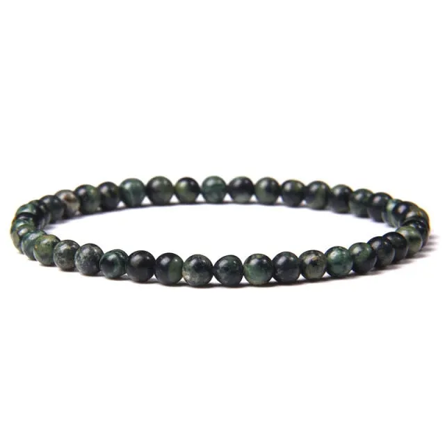 4mm Chakra Beads Multicolour Natural Stone Bracelet