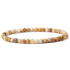 4mm Chakra Beads Multicolour Natural Stone Bracelet