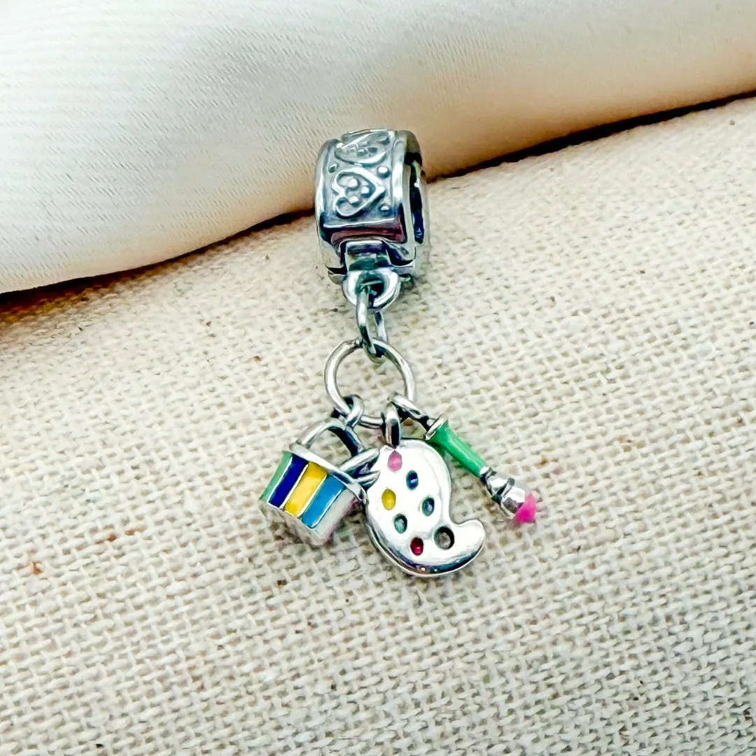 A Masterpiece in Progress Clip-on Charm