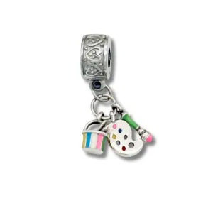 A Masterpiece in Progress Clip-on Charm