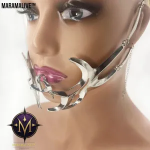 Adjustable Irregular Fluid Lip Ring Mask
