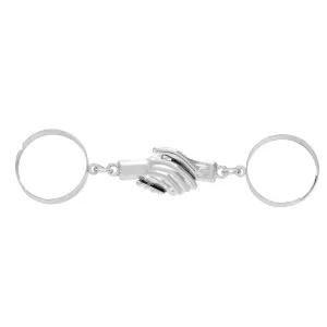Adjustable Magnetic Couples Rings Love Heart Holding Hands