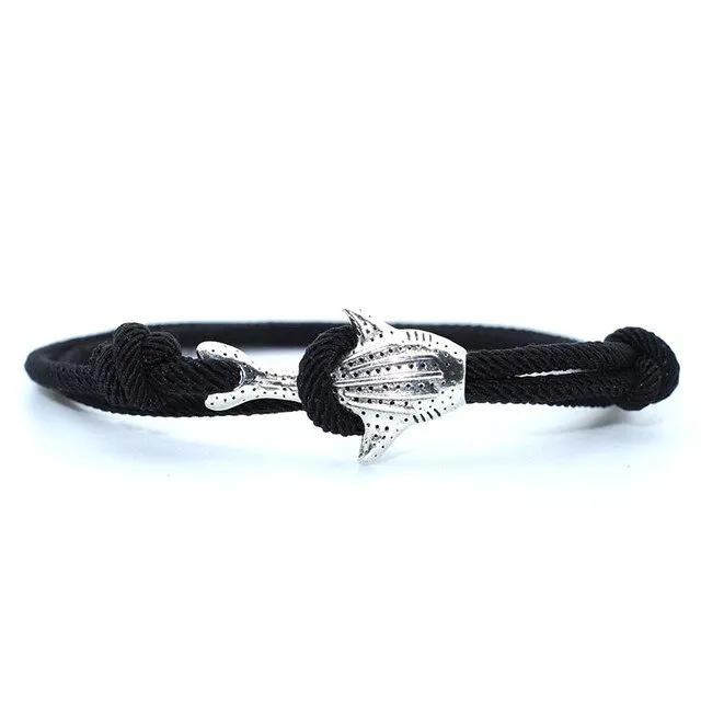 Adjustable Scuba Diver Whale Shark Bracelet for Ocean Lovers