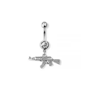 Ak47 Belly Button Piercing