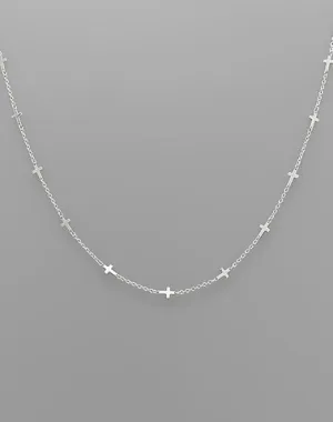 Along The Cross Necklace