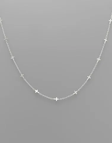 Along The Cross Necklace