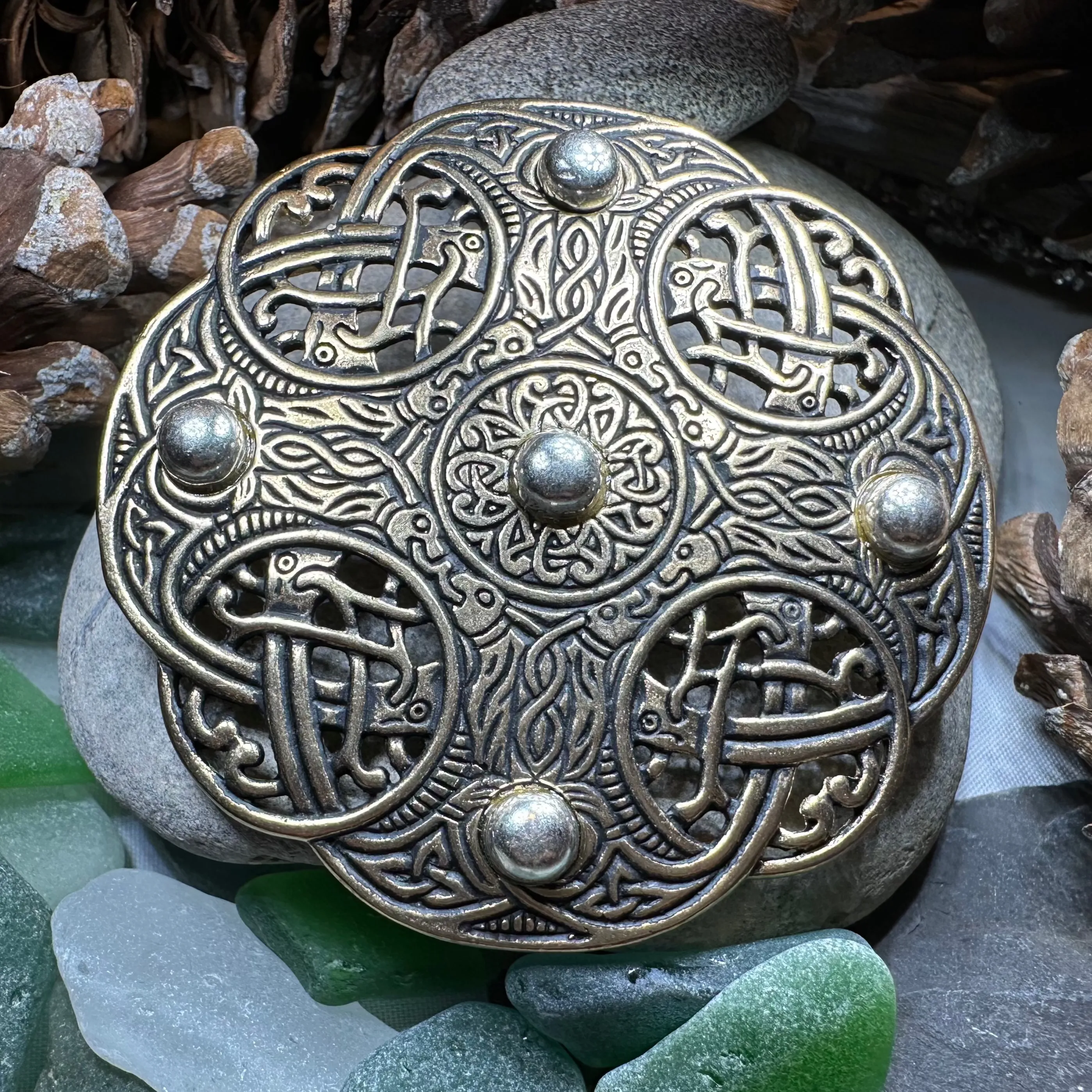 Anglo Saxon Galloway Brooch