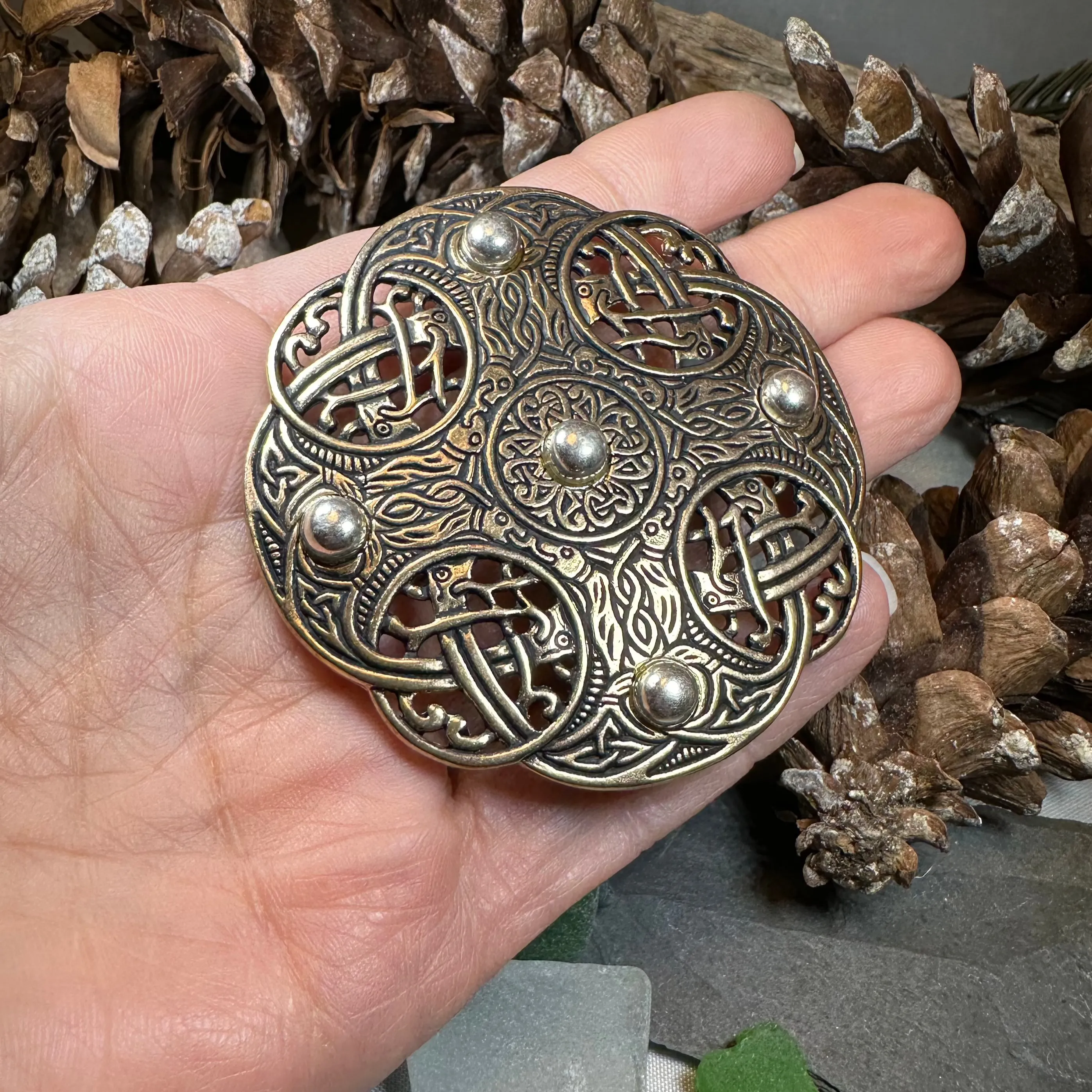 Anglo Saxon Galloway Brooch