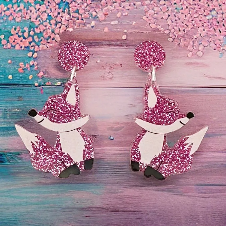 Barbie the fox 🌸 - earrings - Set of 2