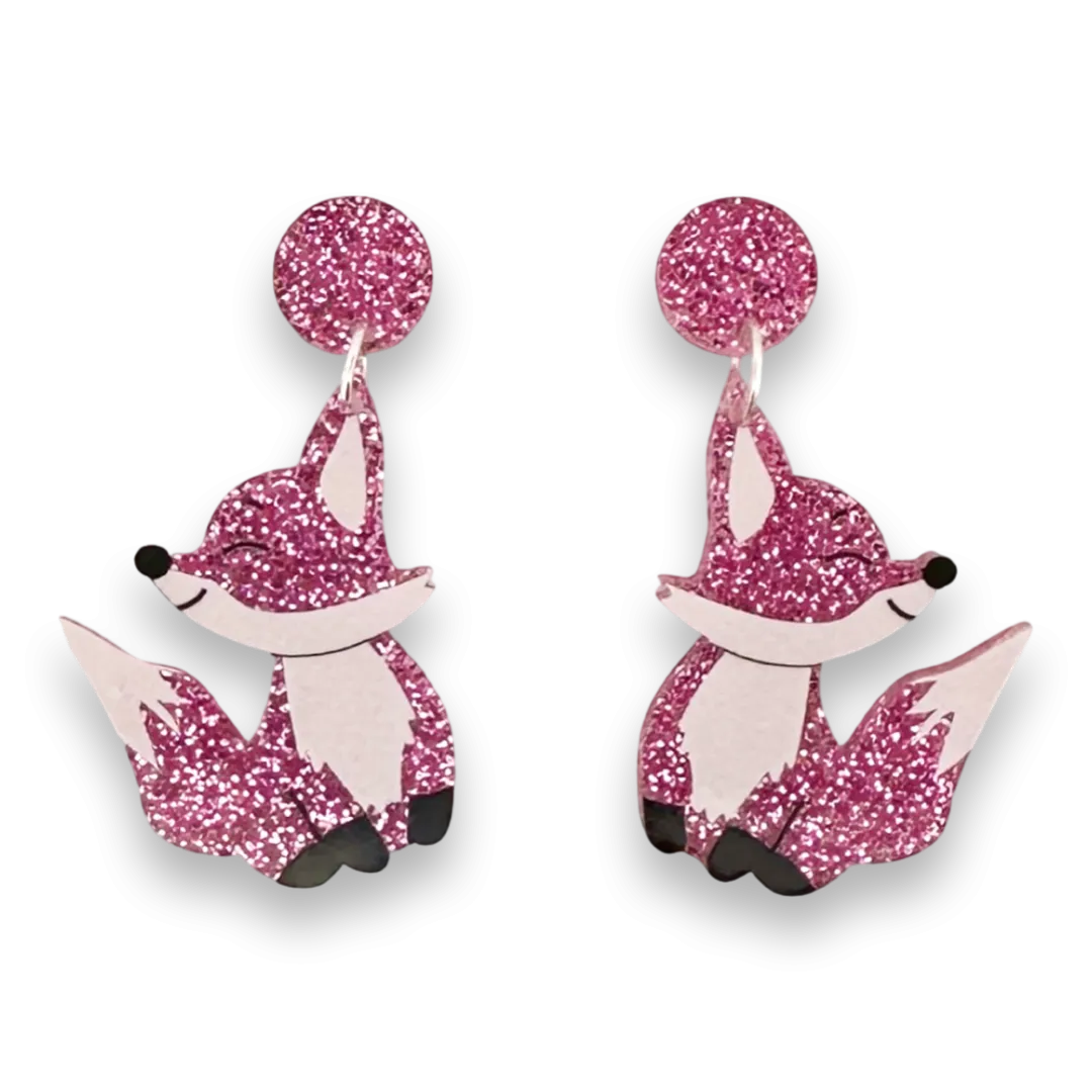 Barbie the fox 🌸 - earrings - Set of 2