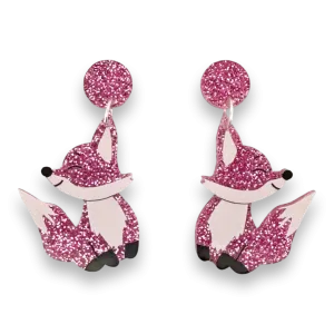 Barbie the fox 🌸 - earrings - Set of 2