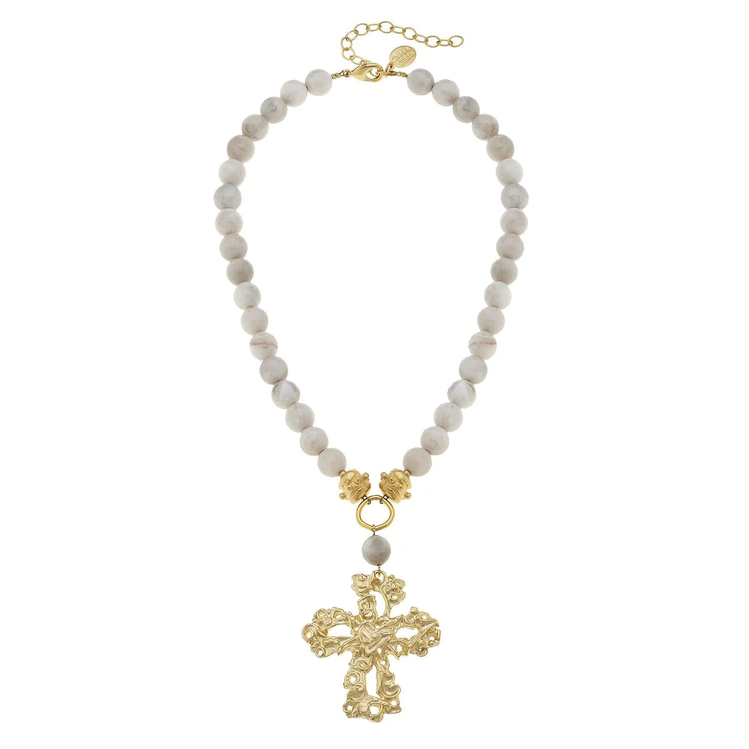 Barcelona Cross Necklace (3052c)