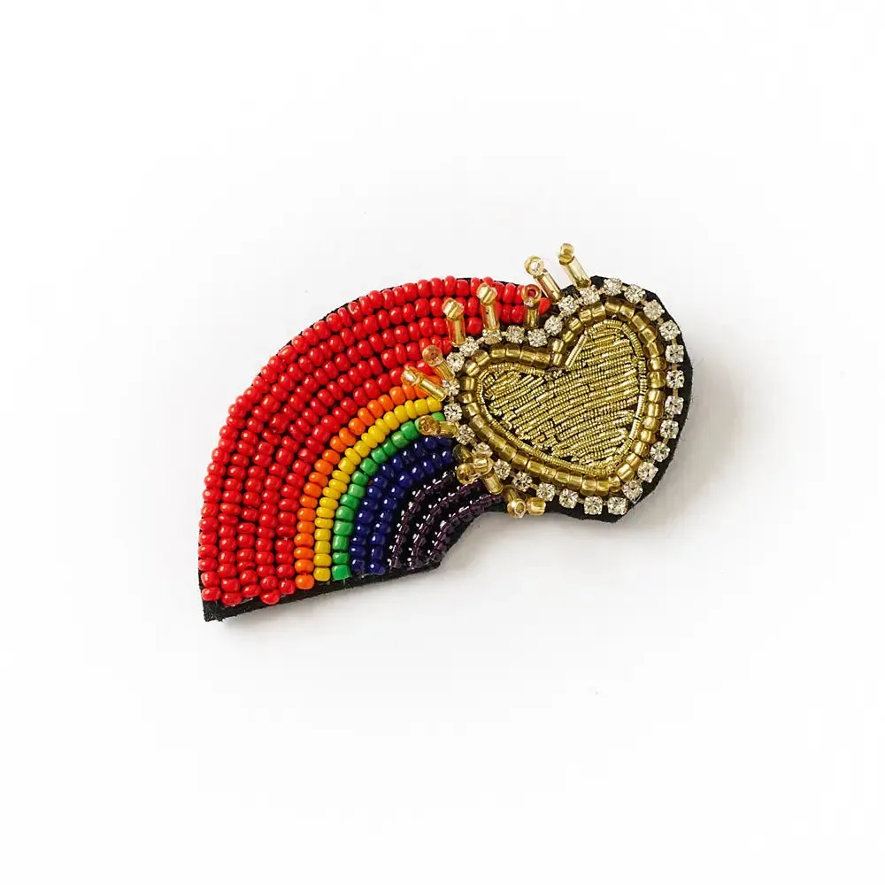 Beaded Brooch