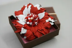 Bebby’s Leather Brooches