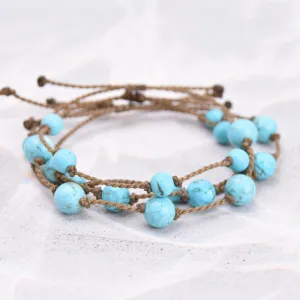 Blue Howlite Bracelets