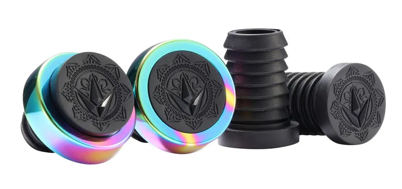Blunt Will Scott Scooter Handle Bar Grips - Purple/Teal