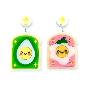Brunch buddies  - Earrings