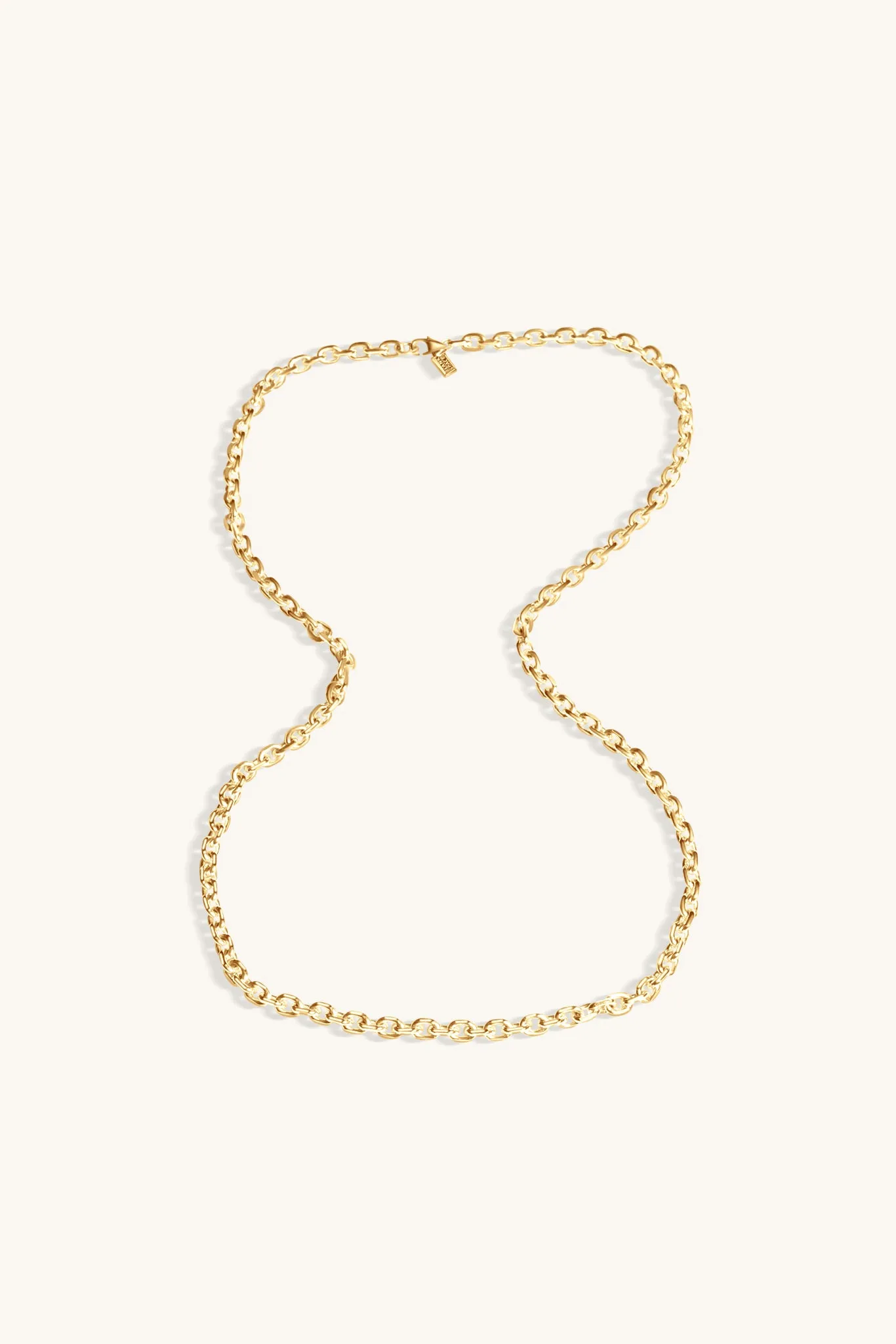CABLE CHAIN NECKLACE 18KT GOLD