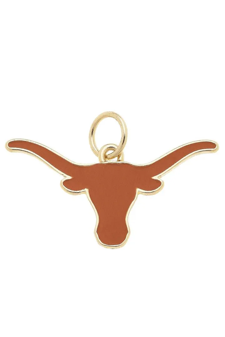 Canvas Texas Longhorns Charm