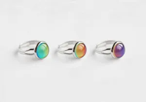 Changing Color Mood Stone Ring
