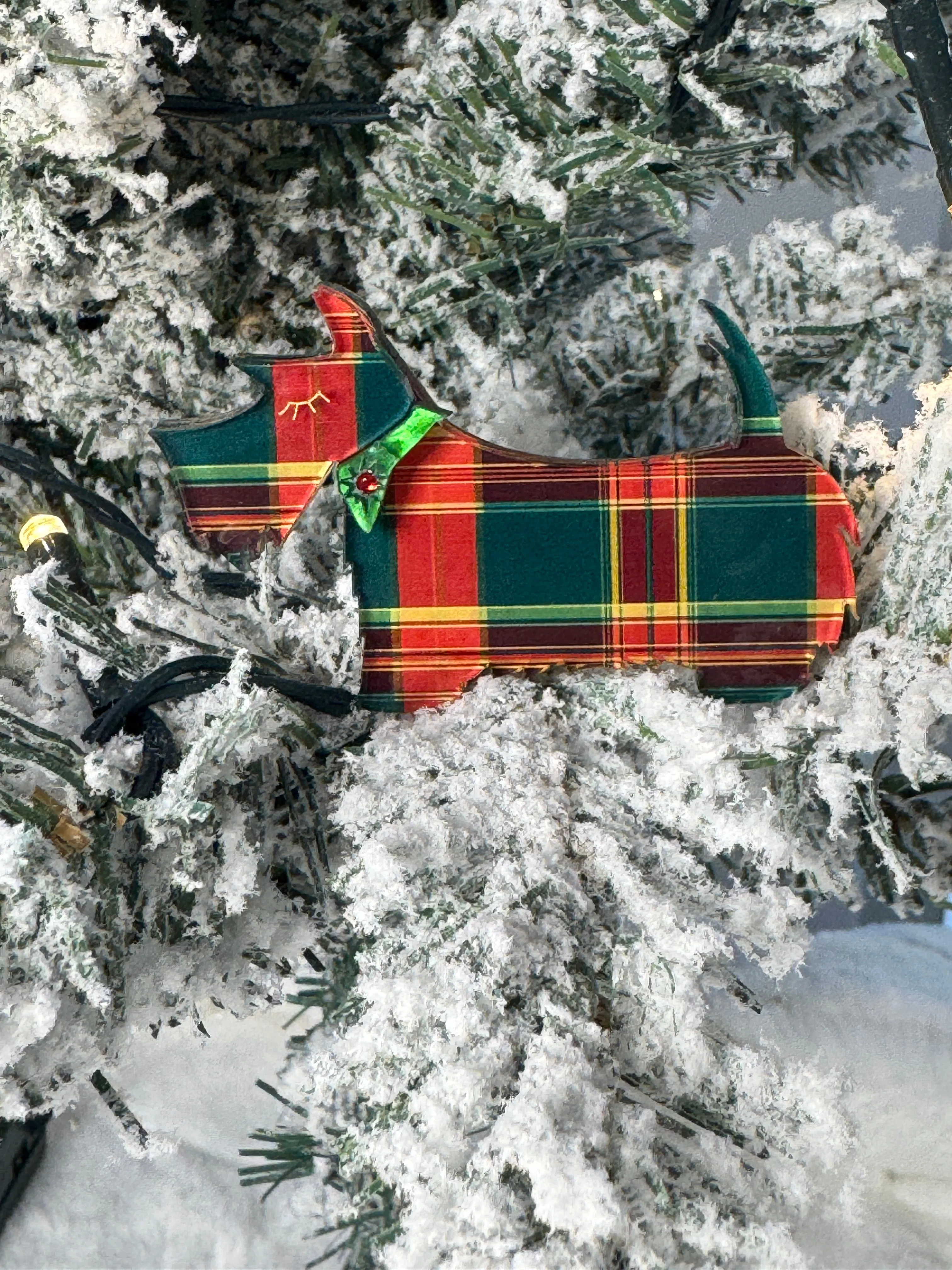 Christmas Scotty 2024 - Brooch