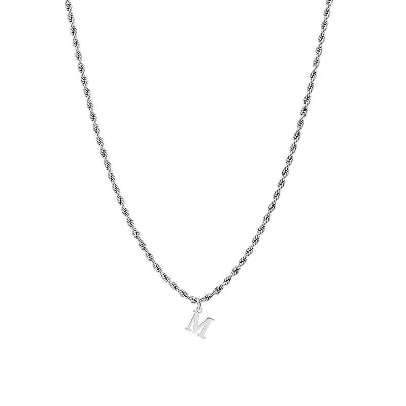 Classic A-Z Letter Necklace