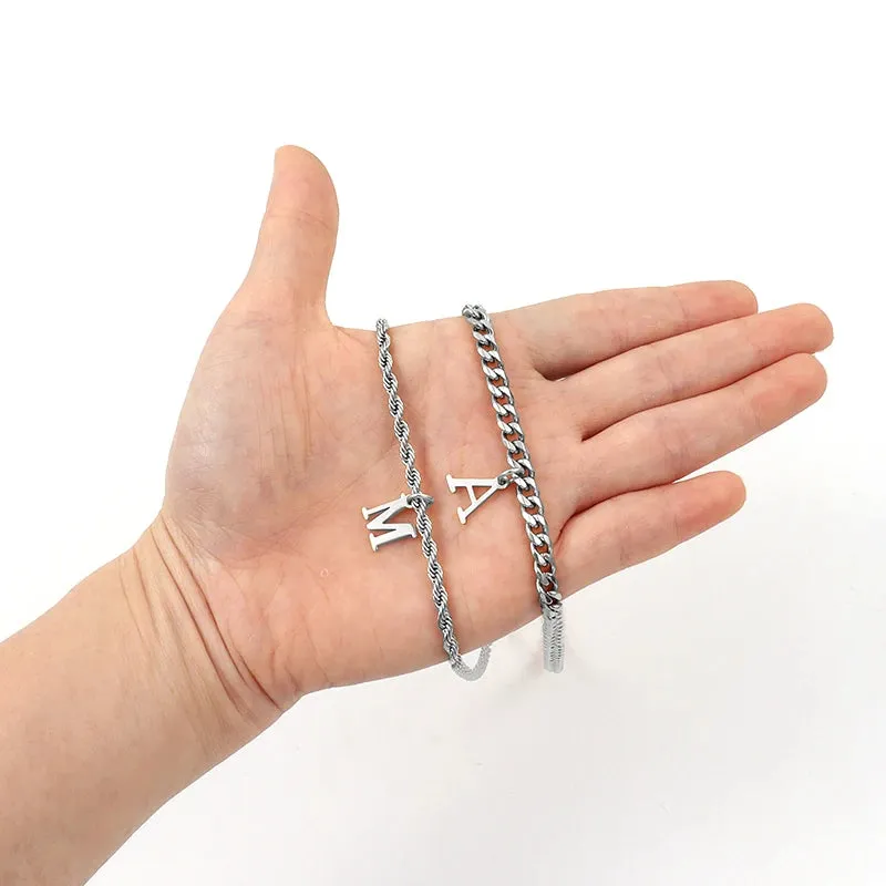 Classic A-Z Letter Necklace