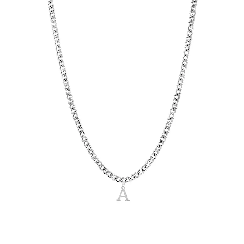 Classic A-Z Letter Necklace