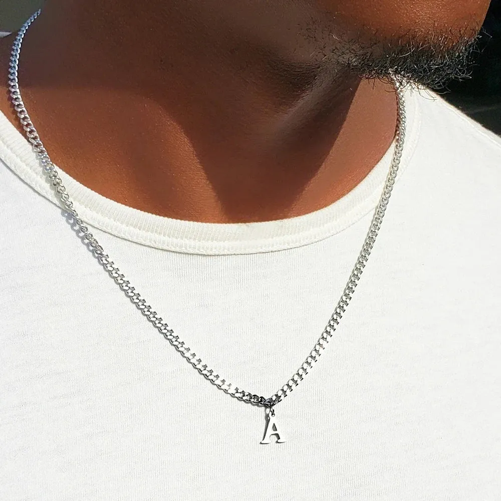 Classic A-Z Letter Necklace