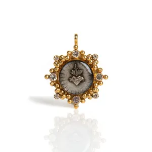 Cloister Sacred Heart Medallion