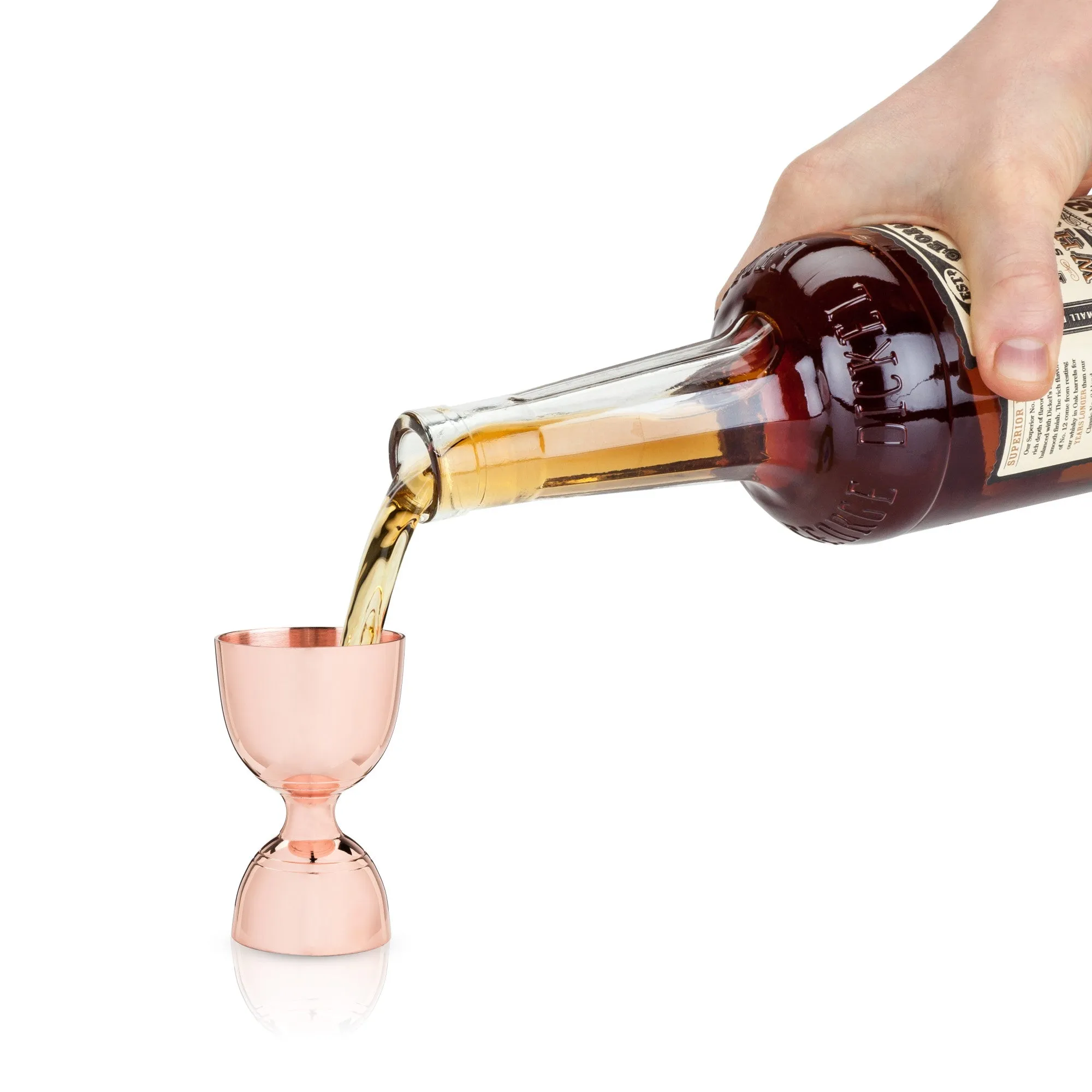 Copper canterbury jigger by viski®