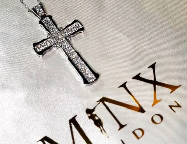 Cross Necklace | Cross necklace for Men | Cross Necklace Women | Cross Pendant and Necklace | Cross Chain for Men | Iced Out Cross Pendant