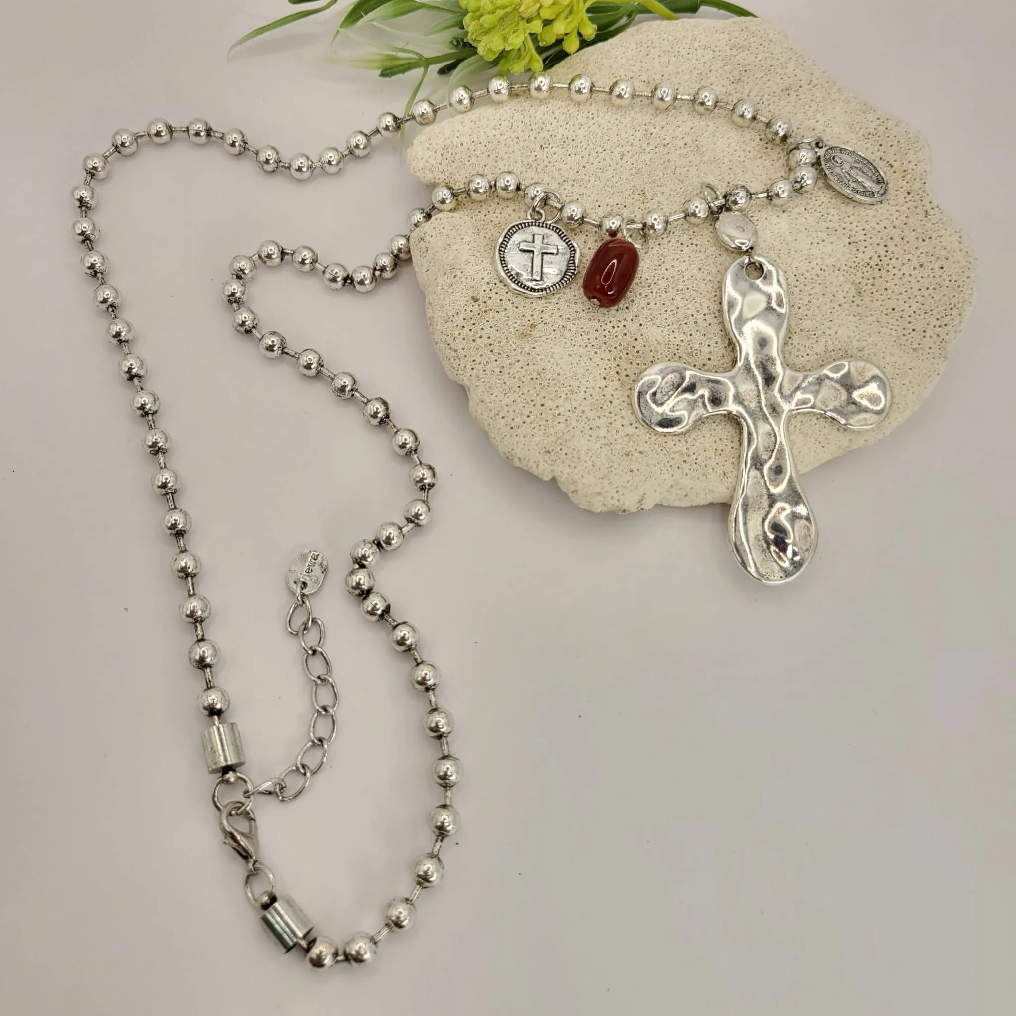 Cross Silver Necklace