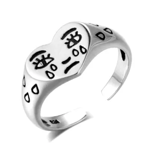 Crying Adjustable Ring Tears