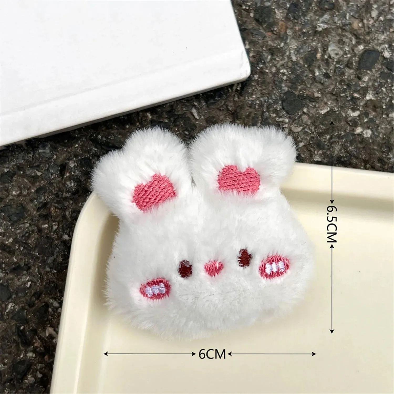 Cute Cartoon Plush Bear Frog Chicken Rabbit Panda Brooch For Girl Clothes Badge Pins Backpacks Pendant Decoration Accessories