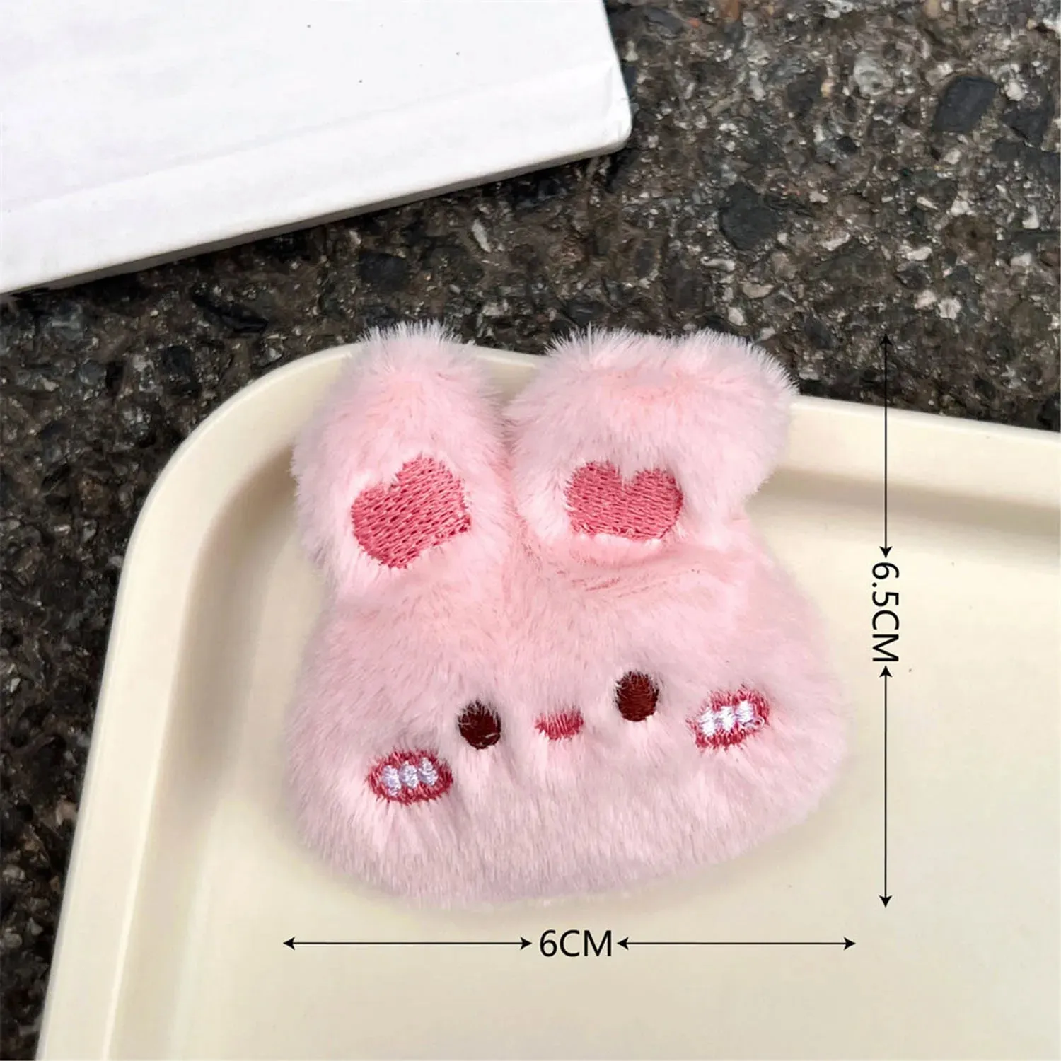 Cute Cartoon Plush Bear Frog Chicken Rabbit Panda Brooch For Girl Clothes Badge Pins Backpacks Pendant Decoration Accessories