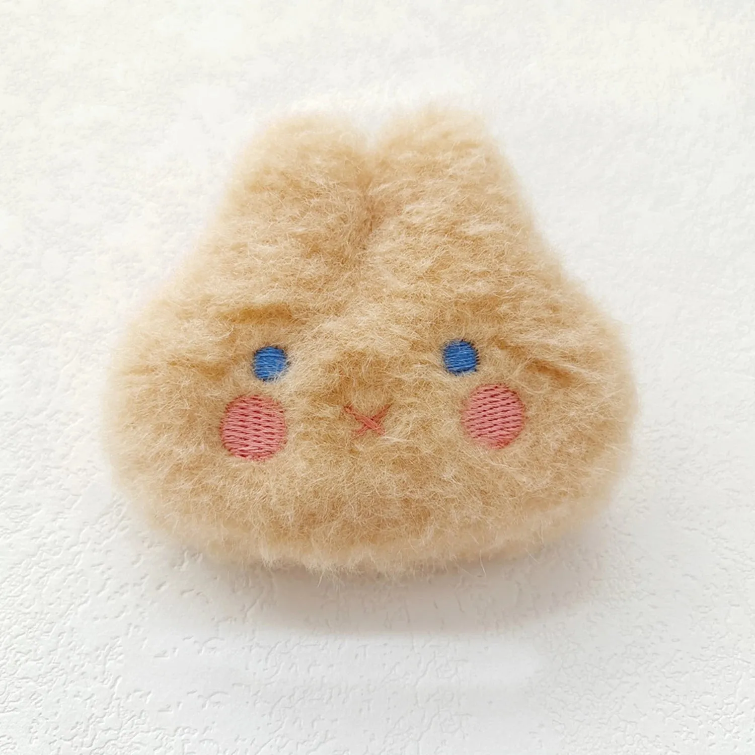 Cute Cartoon Plush Bear Frog Chicken Rabbit Panda Brooch For Girl Clothes Badge Pins Backpacks Pendant Decoration Accessories