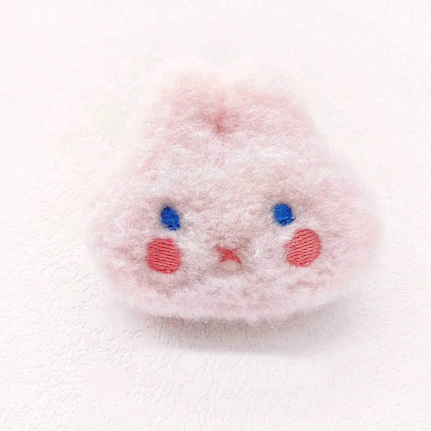 Cute Cartoon Plush Bear Frog Chicken Rabbit Panda Brooch For Girl Clothes Badge Pins Backpacks Pendant Decoration Accessories