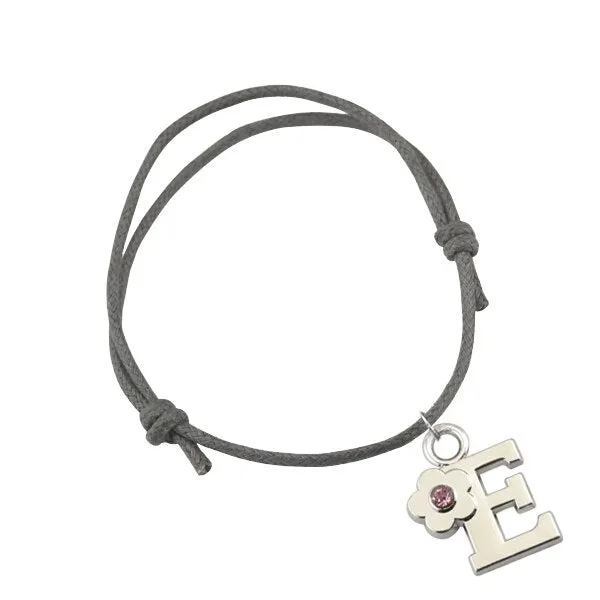 Dawapara 2019 New Handmade Adjustable Korean Wax Cord Letter A With Flower Bracelet For Mother And Girls 5pcs SLH108218