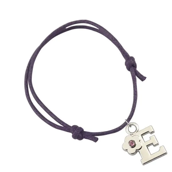 Dawapara 2019 New Handmade Adjustable Korean Wax Cord Letter A With Flower Bracelet For Mother And Girls 5pcs SLH108218