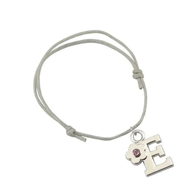 Dawapara 2019 New Handmade Adjustable Korean Wax Cord Letter A With Flower Bracelet For Mother And Girls 5pcs SLH108218