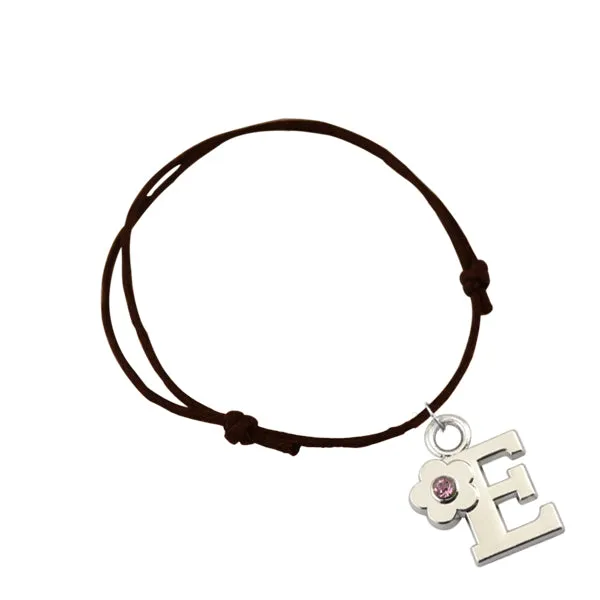 Dawapara 2019 New Handmade Adjustable Korean Wax Cord Letter A With Flower Bracelet For Mother And Girls 5pcs SLH108218