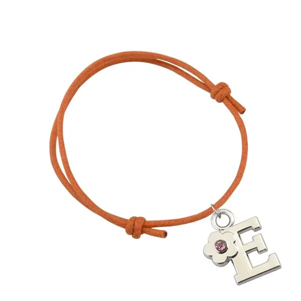 Dawapara 2019 New Handmade Adjustable Korean Wax Cord Letter A With Flower Bracelet For Mother And Girls 5pcs SLH108218