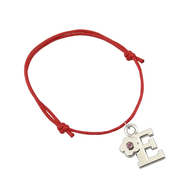 Dawapara 2019 New Handmade Adjustable Korean Wax Cord Letter A With Flower Bracelet For Mother And Girls 5pcs SLH108218